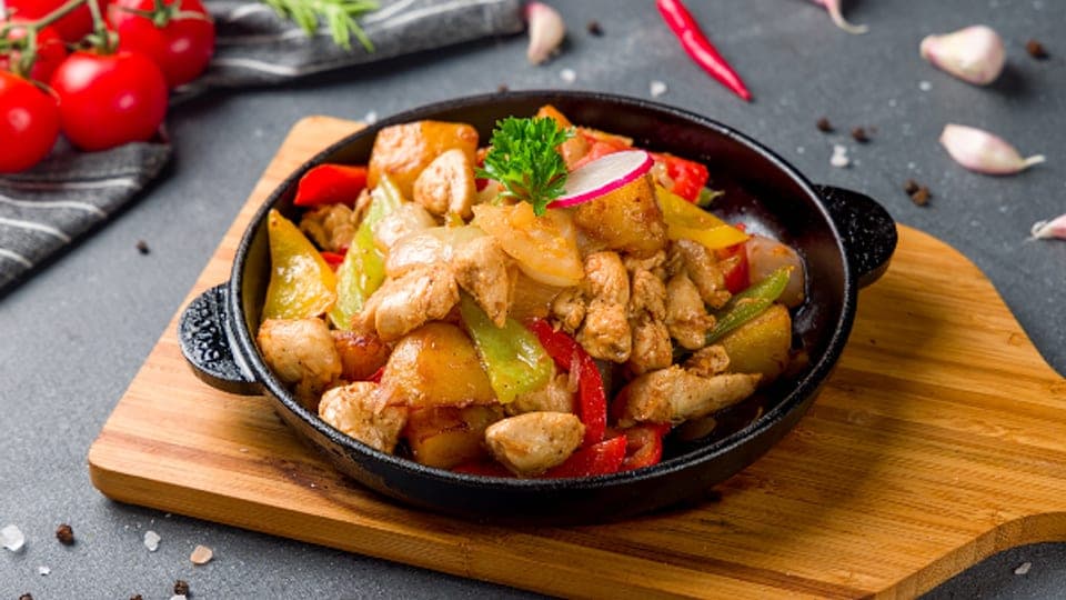 Жаркое из курицы