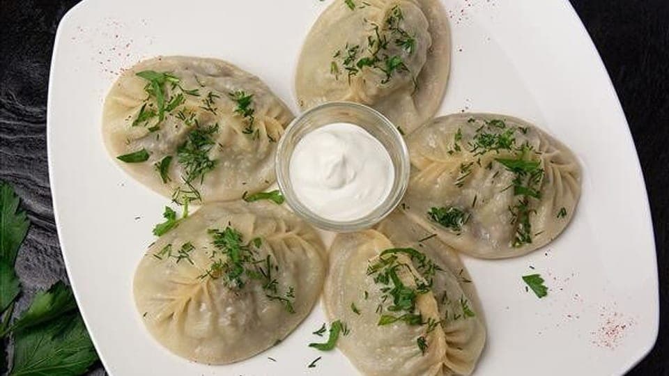 Манты с говядиной