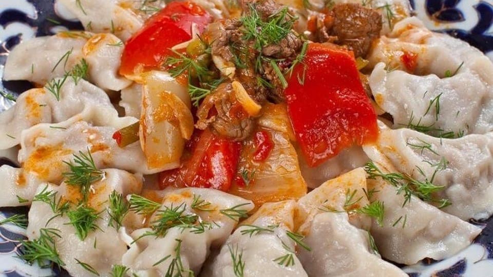 Пельмени по-уйгурски