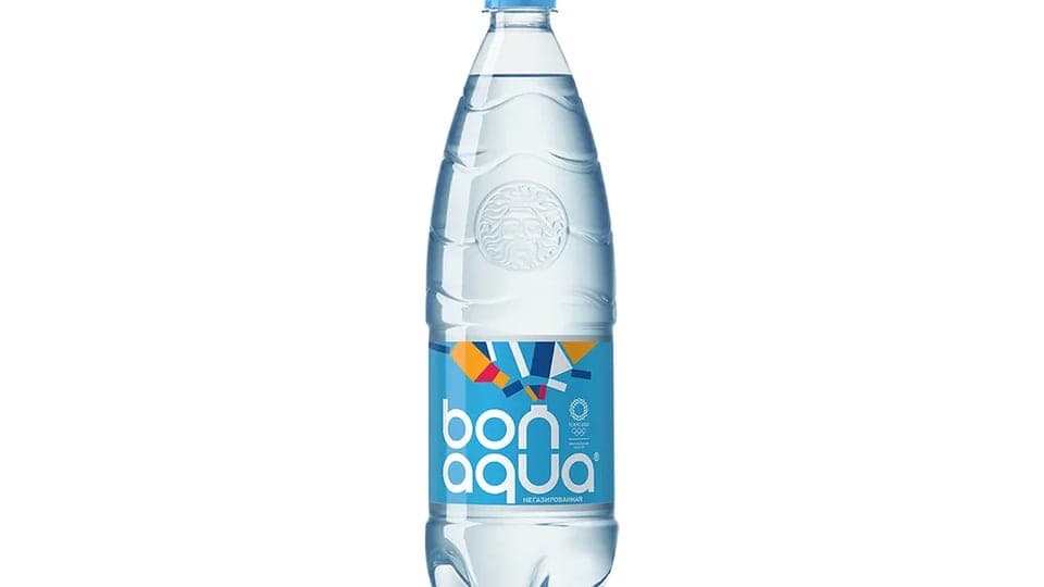 Вода с газом BonAqua